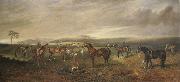 James Lynwood Palmer Riding Out on the Kingsclere Gallops oil painting reproduction